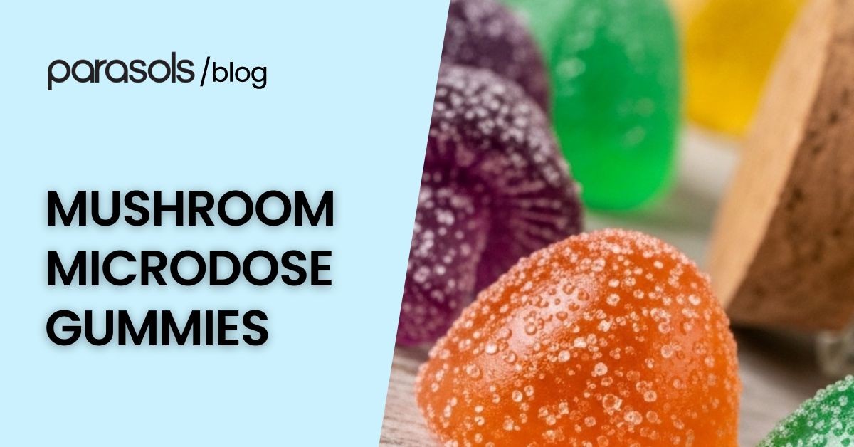 mushroom microdose gummies featured image