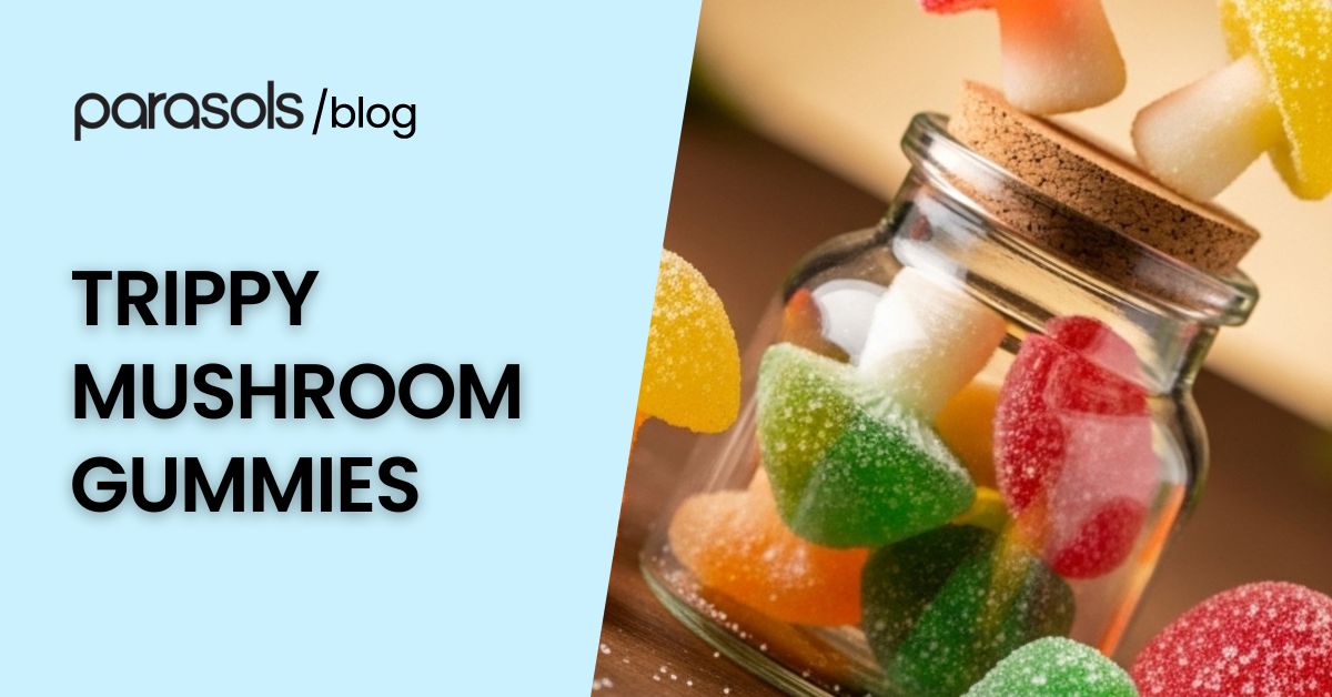 trippy mushroom gummies featured image