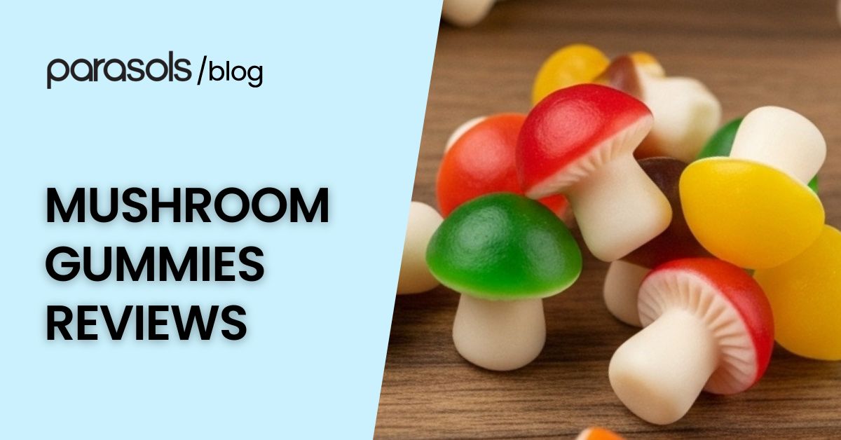 mushroom gummies reviews featured image