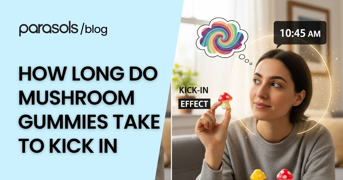 how long do mushroom gummies take to kick in featured image