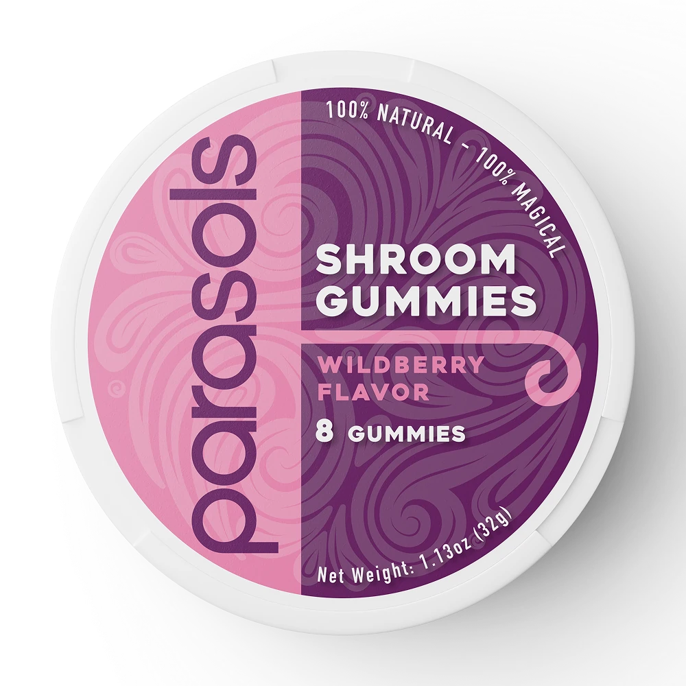 Magic Mushroom Gummies [Psilocybin-Free] Wildberry