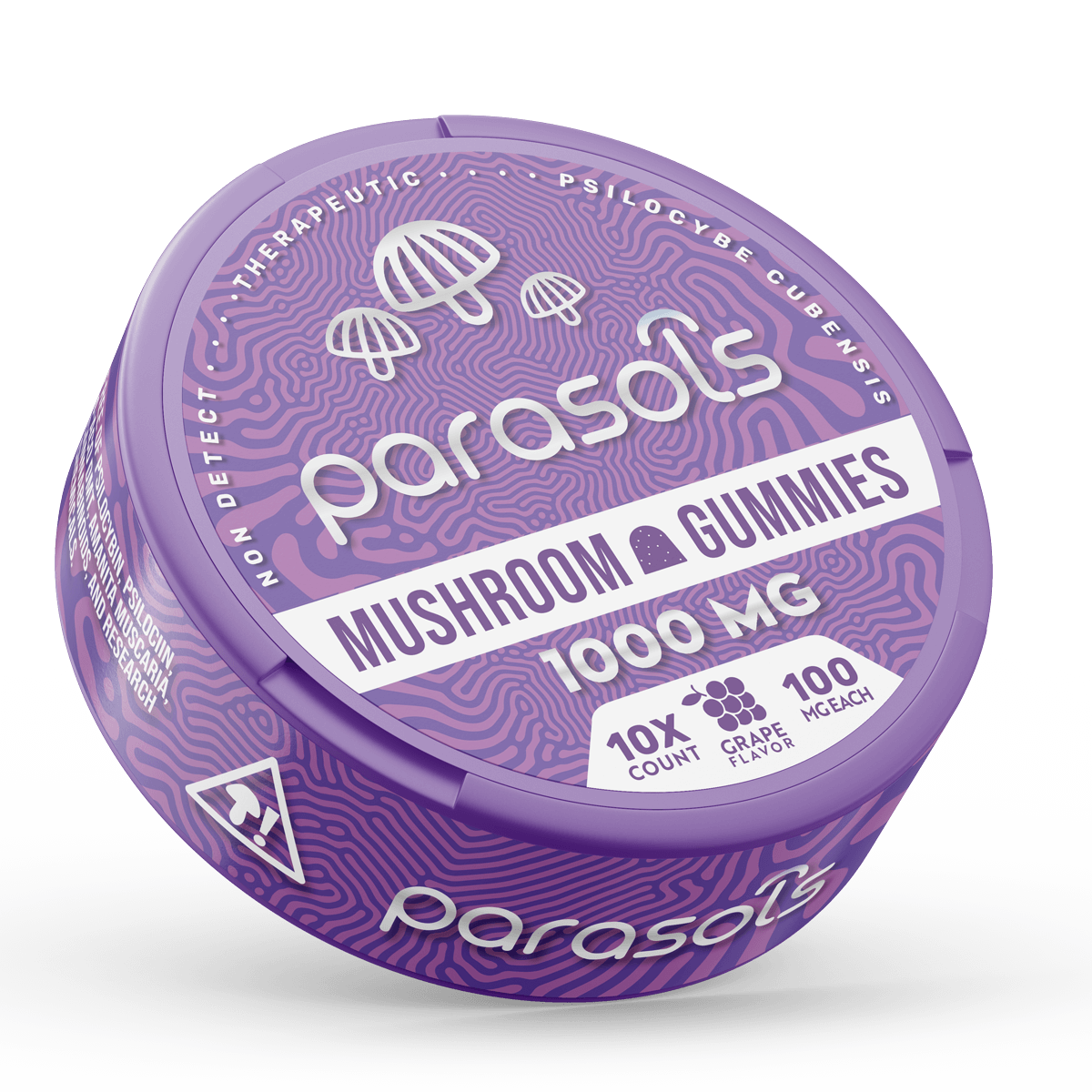 Magic Mushroom Gummies - Non Detect Grape 1000mg